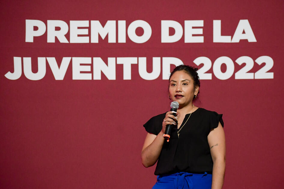 Beatriz Adriana Olivares Pinal, Directora General del Instituto de la Juventud de la Ciudad de México.